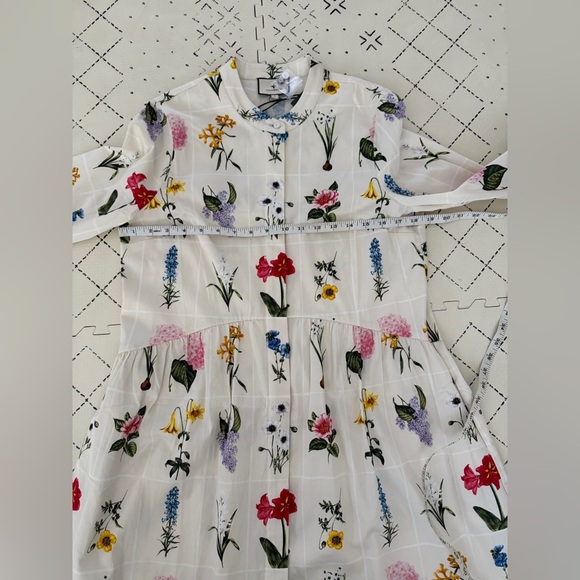 NWT TUCKERNUCK Fresh Buds Royal Shirt Dress small - Picture 8 of 12